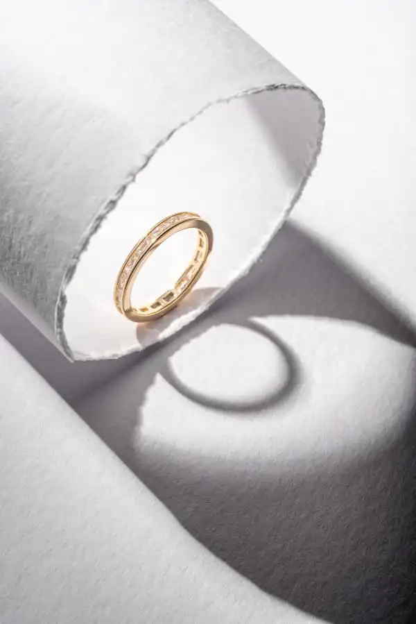 Anillos de plata y acero inoxidable de Joyería Sáenz