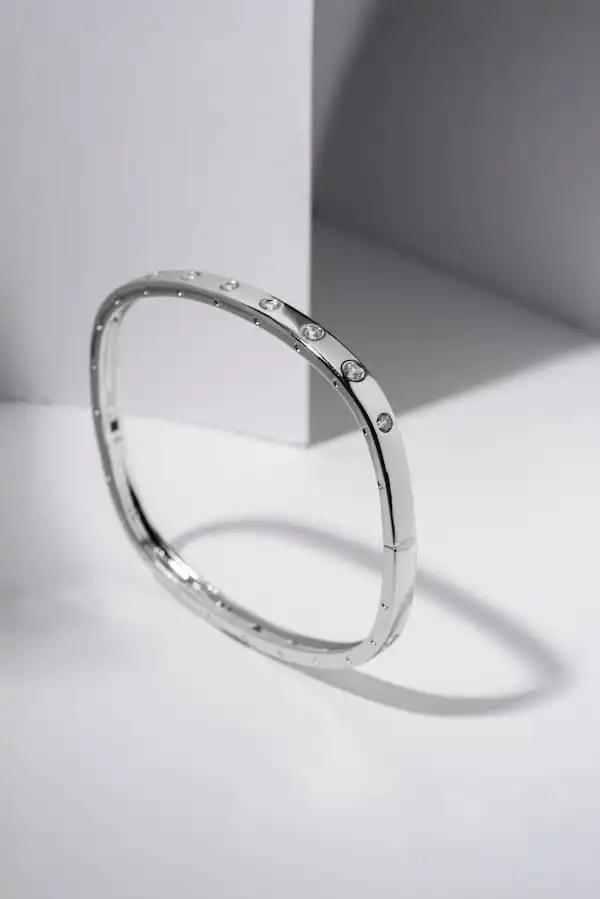 Pulseras de plata y acero inoxidable de Joyería Sáenz