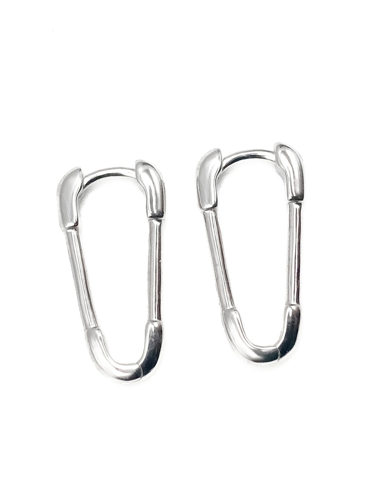 Aretes Huggies tipo clip