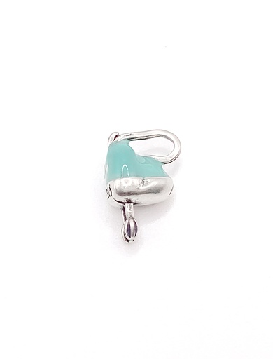 [P0202] Dijes plata batidora cardenilla